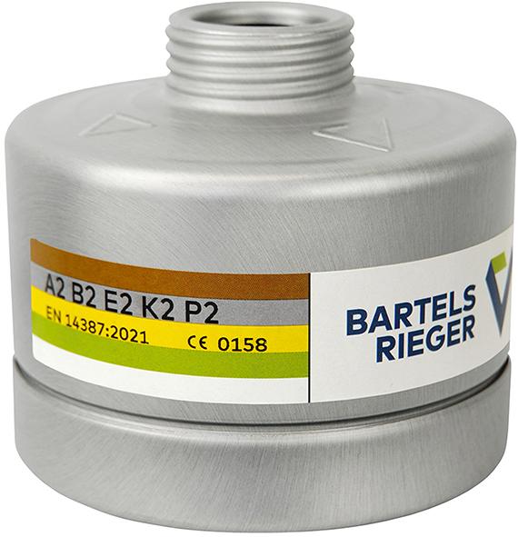 Kombifilter ABEK2P2 Schraubfilter BartelsRieger