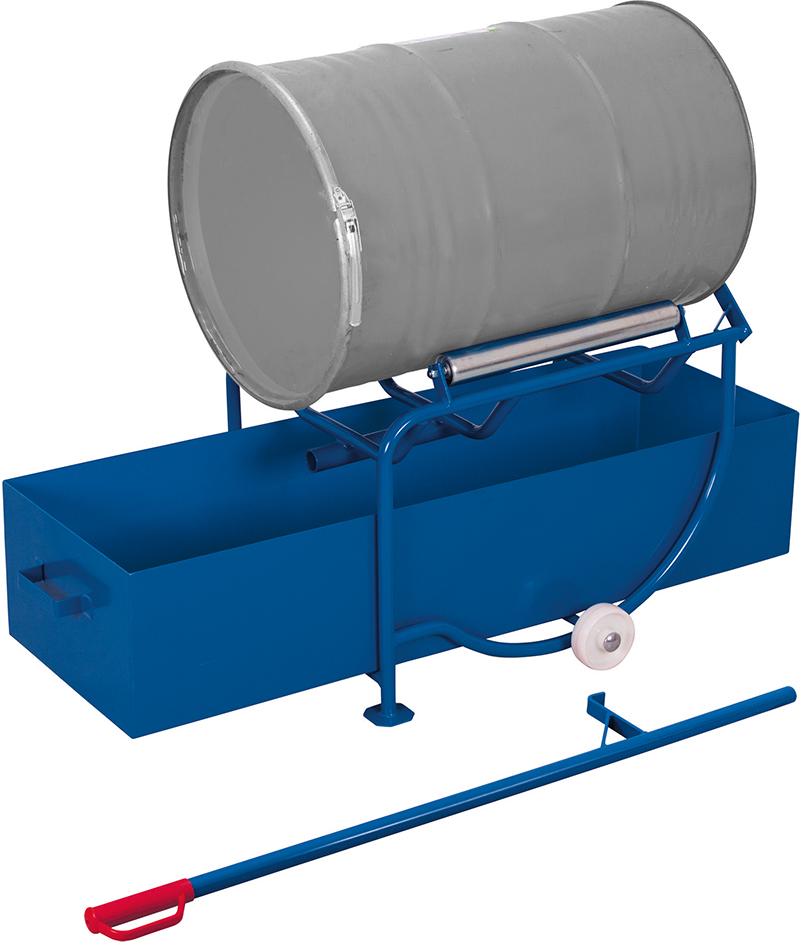 Fasskipper 250 kg mit Auffangwanne VarioFit