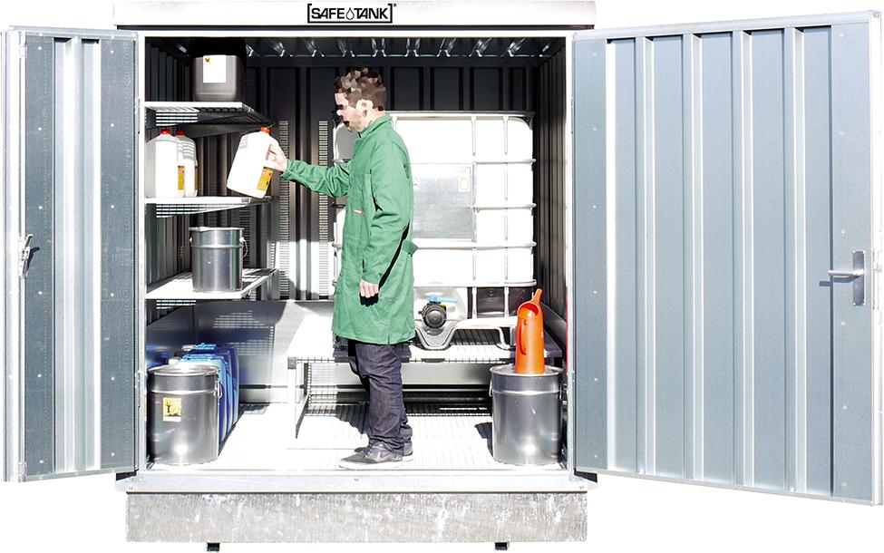Safetank 400 KTC montiertverz., f. n. entz. Med.