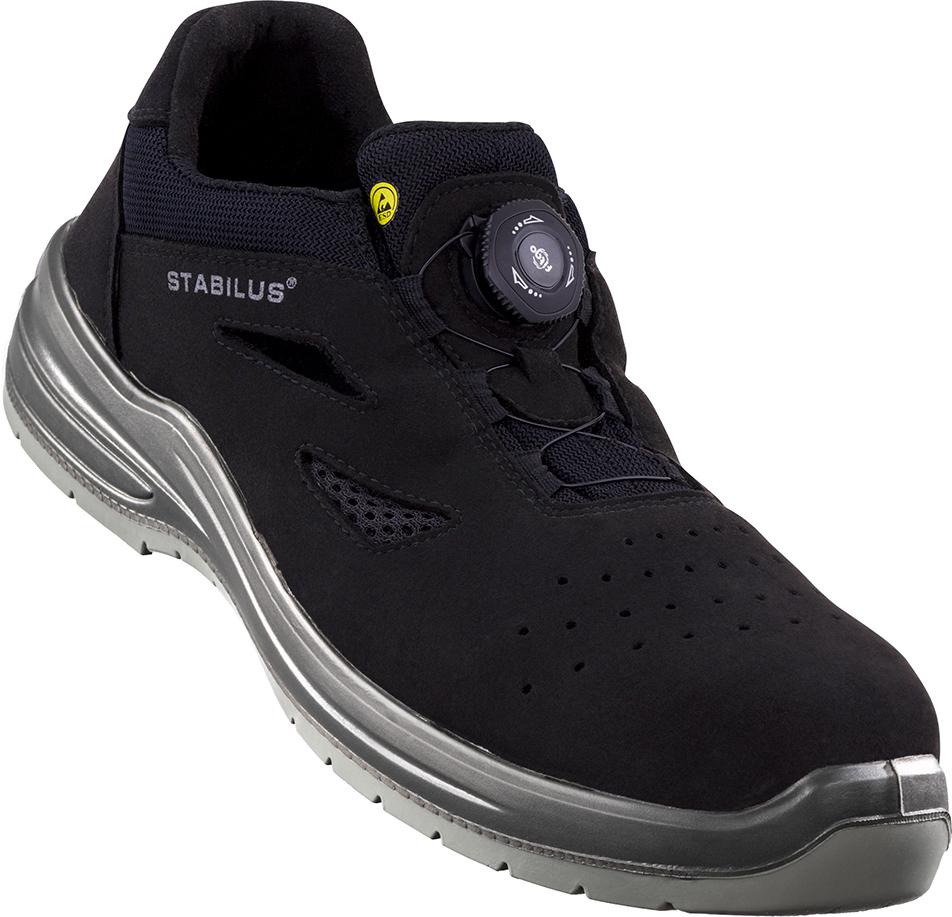 Halbschuh JORDAN BLACK TWIST AIR, S1PL, Gr.47