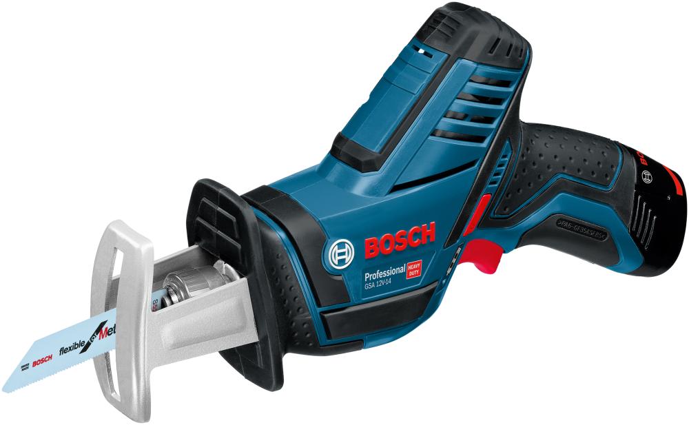 Akku-Säbelsäge GSA 12V-14 Bosch 2x12,0 V 3,0 Ah Ladegerät GAL1230CVL-Boxx