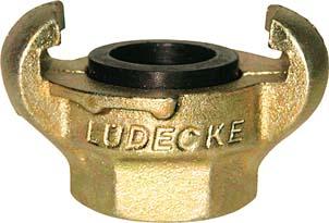 Gewindestück DIN 3489 Nennweite 11 mm IG 1/4" Lüdecke