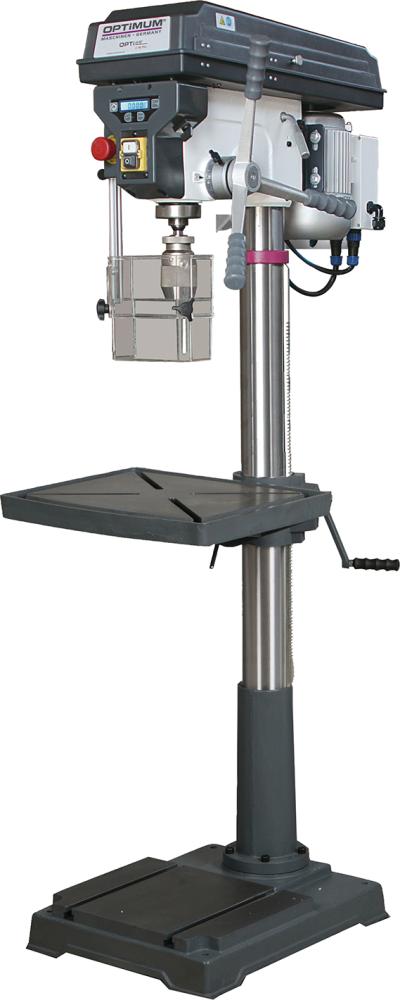 Säulenbohrmaschine 400V OPTIdrill D33Pro Optimum inkl.Maschinenschraubstok