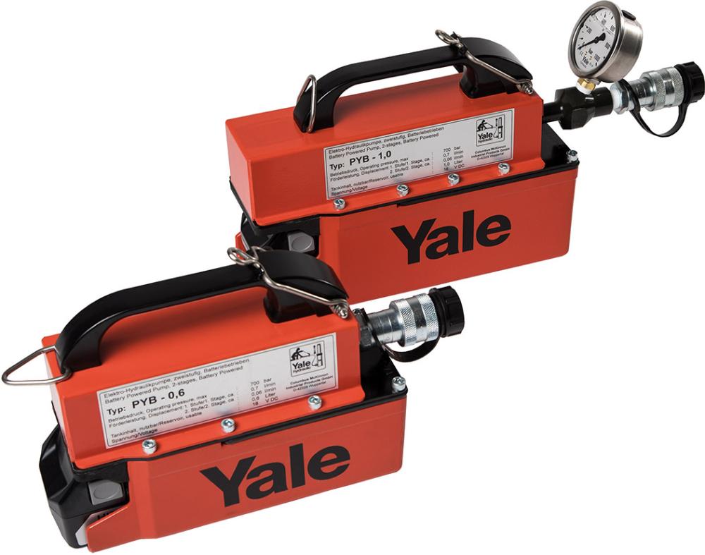 Hydraulische Elektro-Motorpumpe, akkubetrieben