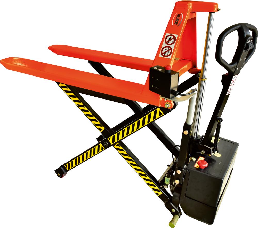 El.Scherenhubwagen PRIMUSGabellänge 1100 mm Tragkraft 1500 kg