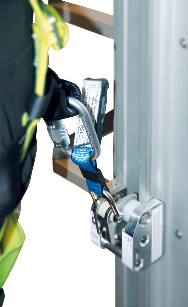 Sicherungsläufer max. Nennlast 150 kg mit Karabiner