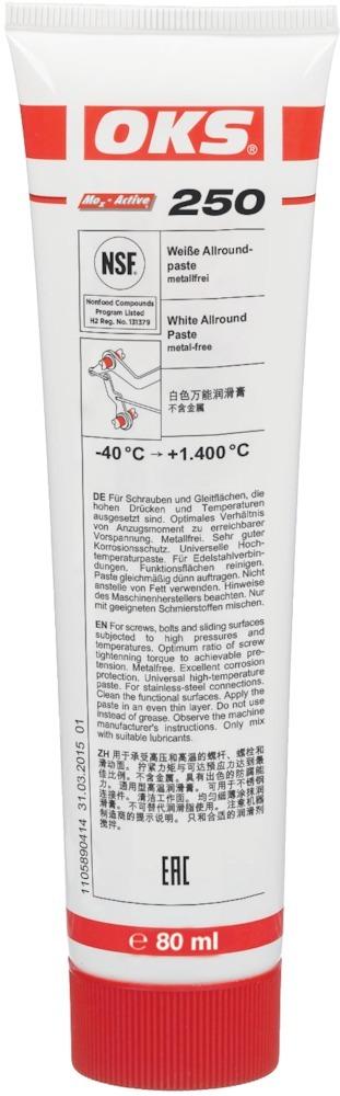 Weisse Allround-Paste OKS 250, 80ml