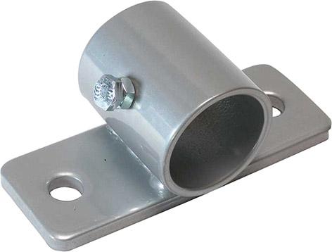 Deckenbefestigung Rohr 1"grau, pulverbeschichtet SINOtec