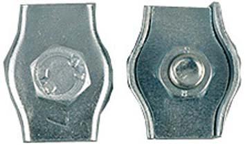 Simplexklemme 2mm Stahl galv.-vz. 10 St. Pösamo