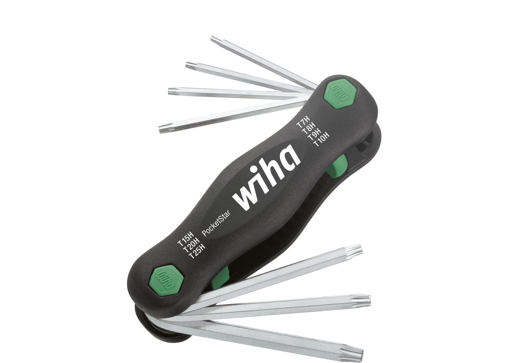 Wiha Multitool PocketStar® TORX® Tamper Resistant (mit Bohrung) 7-tlg. (25128)