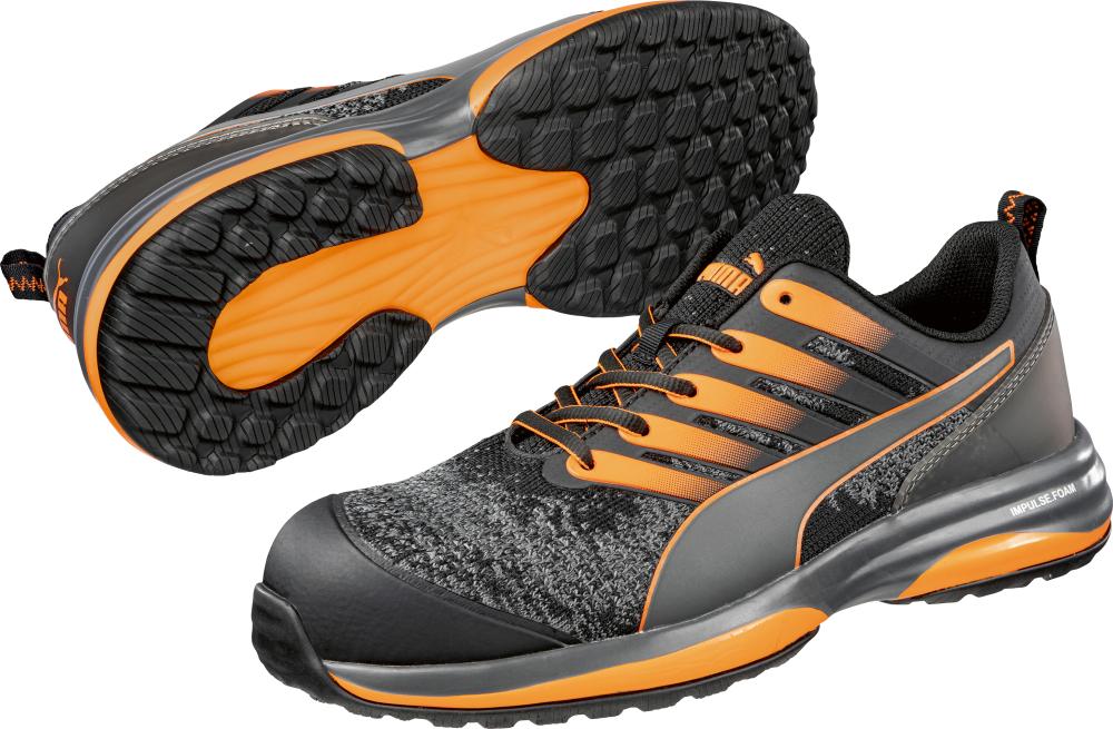 Sicherheitshalbschuh CHARGE ORANGE Low 644550, S1P SRC HRO ESD