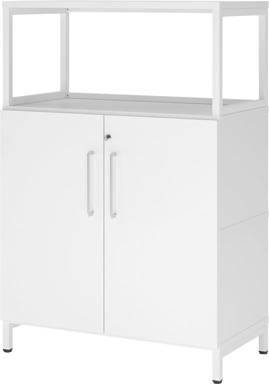 Regal FlexWall 2 OH mit Sockel, offen