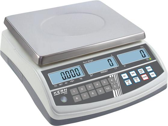 Kompaktwaage bis 6,0 kg Ablesbarkeit 0,1 g KERN