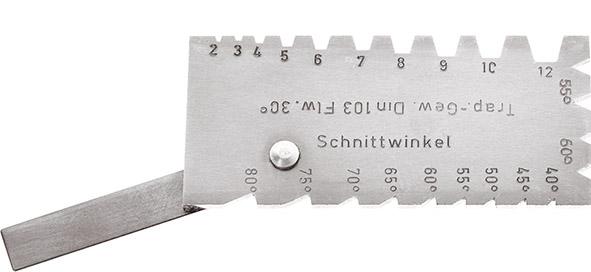 Stahllehre Dreh/Gewinde kombi FORMAT