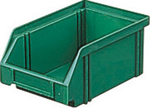 Sichtlagerkasten LK 4 grün 160/140x105x 75 mm LA-KA-PE