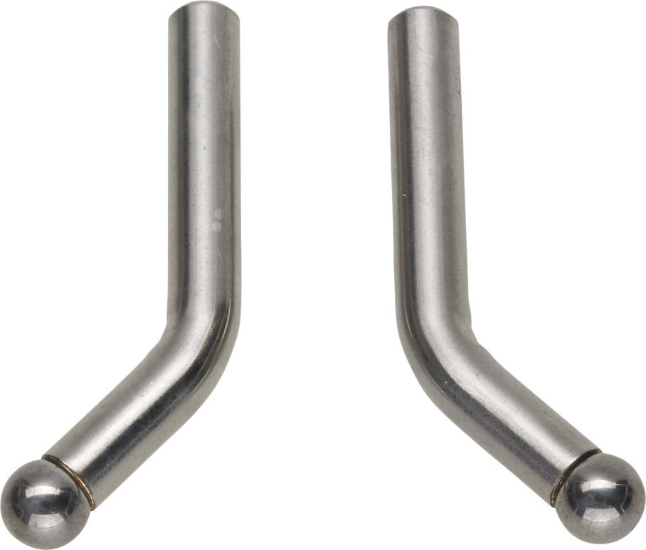 Messeinsatz Paar 11x41mm gekröpft HP