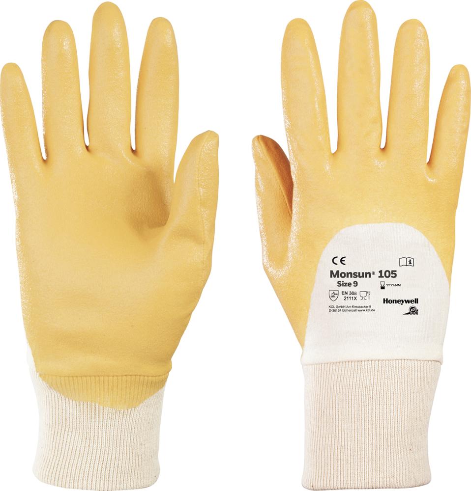 Handschuh Monsun 105, Gr. 7, curry Honeywell