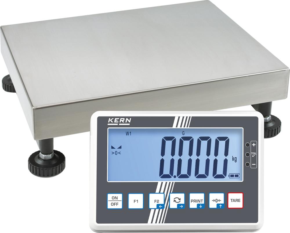 IoT-Line Plattformwaage Wägebereich 60 kg, Ablesbarkeit 0,002 kg