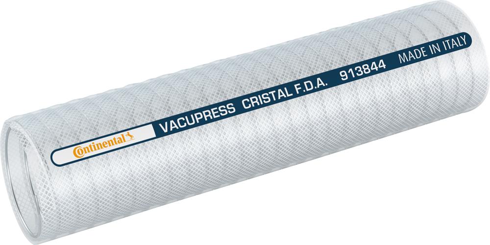 Saug- und Druckschlauch VACUPRESS CRISTAL FDA 32x5,25mm, 60m Continental