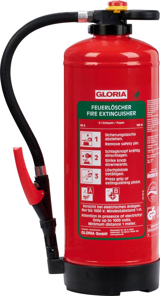 Schaum-Aufladelöscher SKA+9PRO fluorfrei Brandklasse A und B