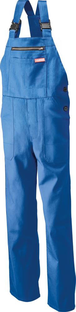 Latzhose, 100% BW, 290 g/qm,Gr.25,kornblau PLANAM