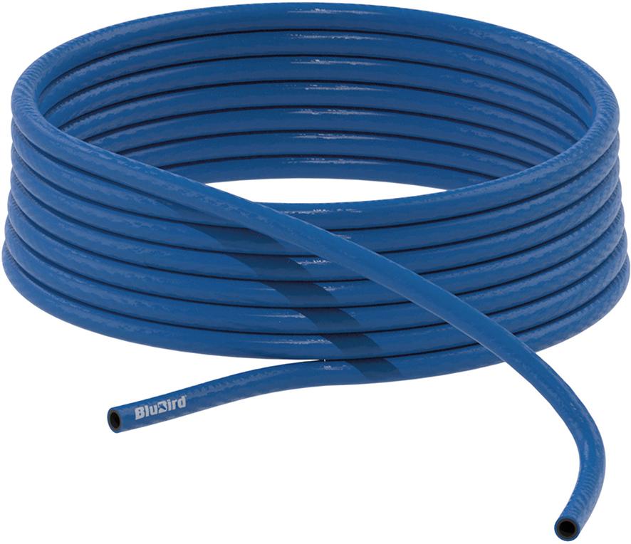 Vollgummi-Werktstatt- Schlauch BluBird, blau, 9,5x3mm, 50m RIEGLER