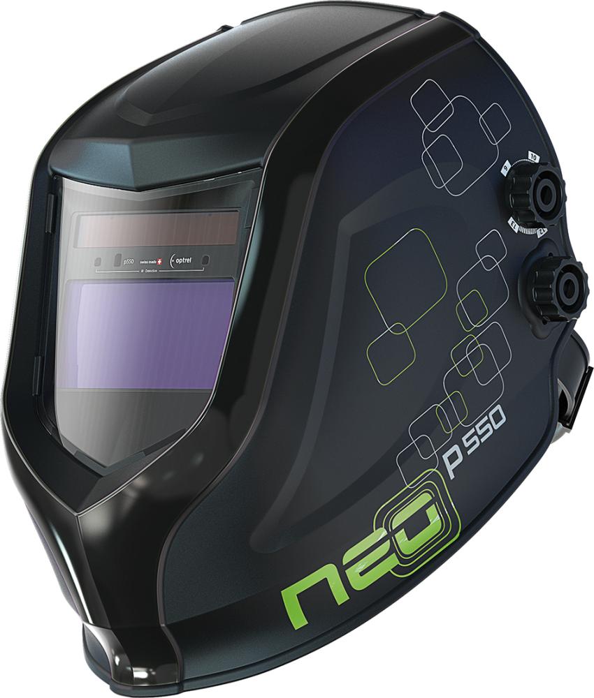 Automatik-Schweißerhelm p550, schwarz OPTREL