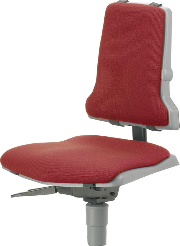 Stoffpolster rot für Arbeitsstuhl Sintec BIMOS