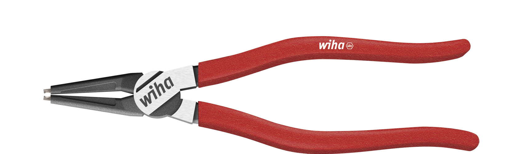 Wiha Sicherungsringzange Classic mit MagicTips® für Innenringe (Bohrungen) mit gerader Form J 0, 140 mm (34688)