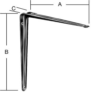 KONSOLStützen 200X250mm Nr. 150200LB VORMANN