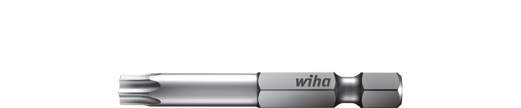 Wiha Bit Professional 50 mm TORX® Tamper Resistant (mit Bohrung) 1/4" E6,3 T8H (21047)