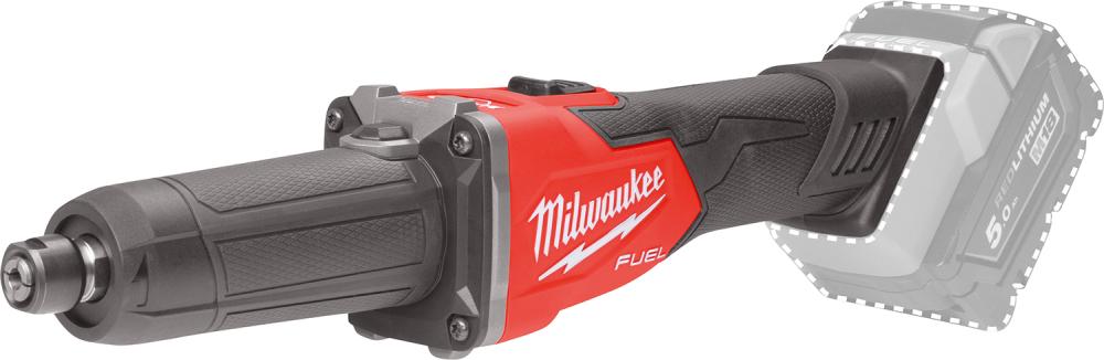 Akku-Geradschleifer solo M18 FDGRB-0X Milwaukee ohne Akku ohne Ladegerät HD-Box