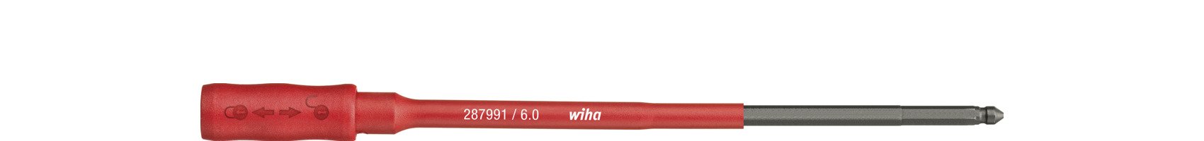 Wiha Adapter TorqueVario-S electric für slimBits 6,0 mm (35870)