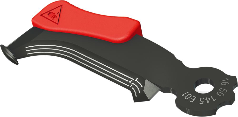 Ersatzklinge mit Gleitschuh f. Abmantelungswerkzeug KNIPEX