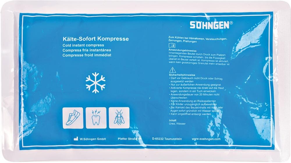 Kälte-Sofortkompresse, groß,ca. 27 x 15 cm