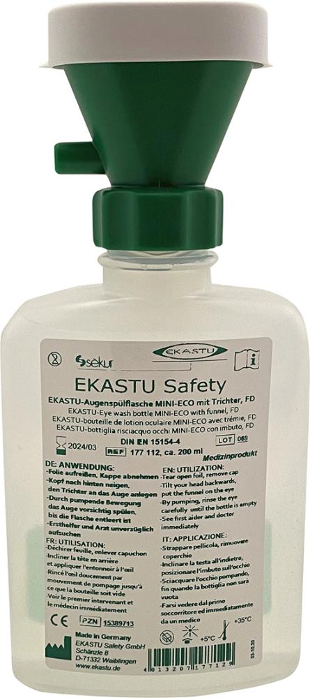 Augenspülflasche MINI-ECO mit Trichter, ca. 200ml