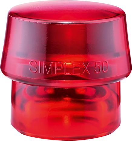 Schonhammerkopf SIMPLEX Plastik 50mm HALDER