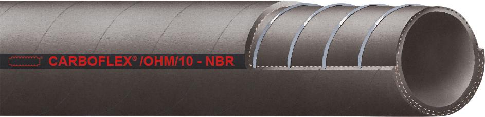 Öl- u. Benzinbeständiger Saug-/Druckschlauch CARBOFLEX/OHM/10 45x 59mm, 40m