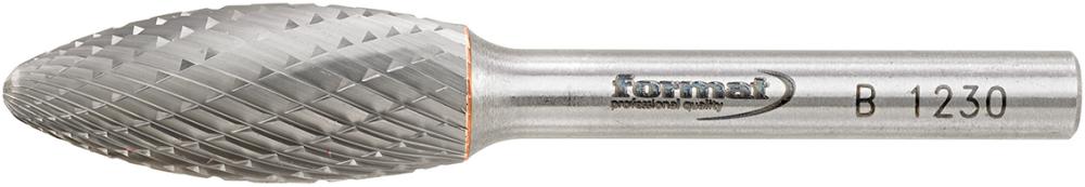 Frässtift HM Flammenform B 1230 C 6mm 12x30mm FORMAT