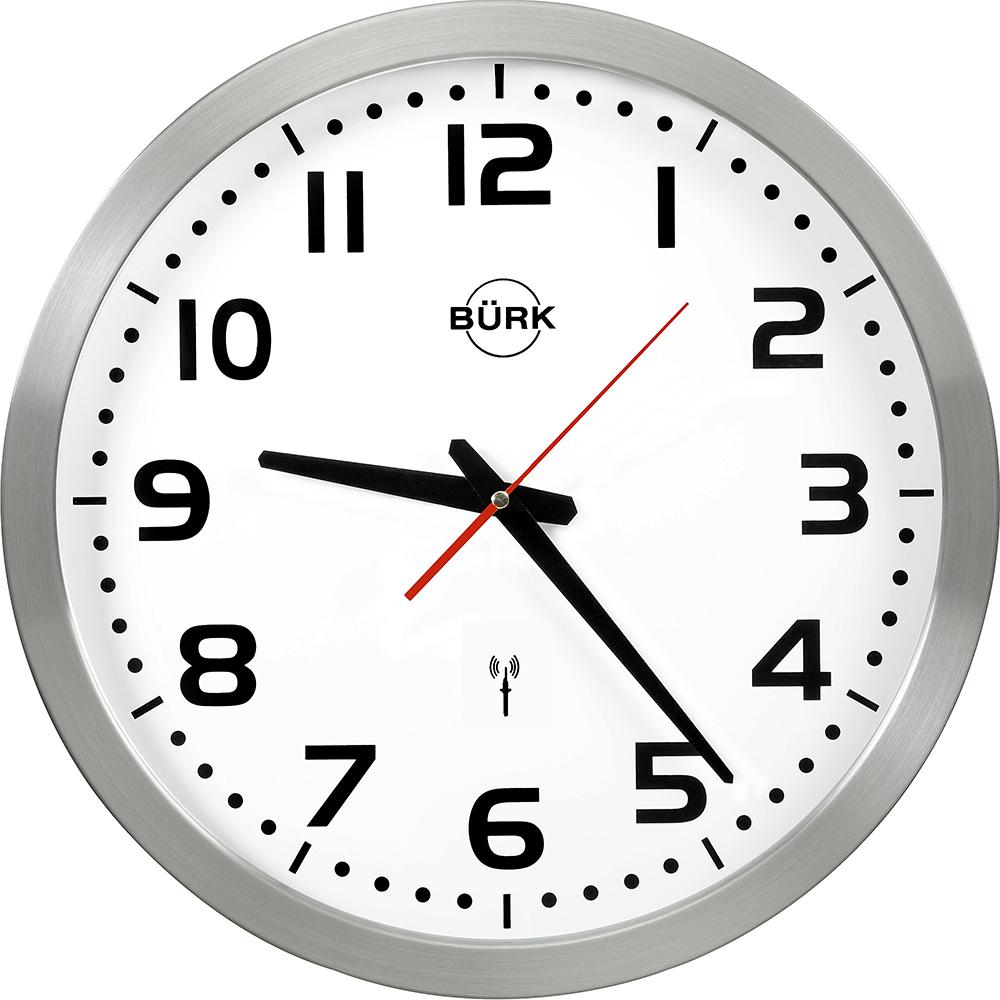 Quarzwanduhr Ø 40 cm Stainless Steel
