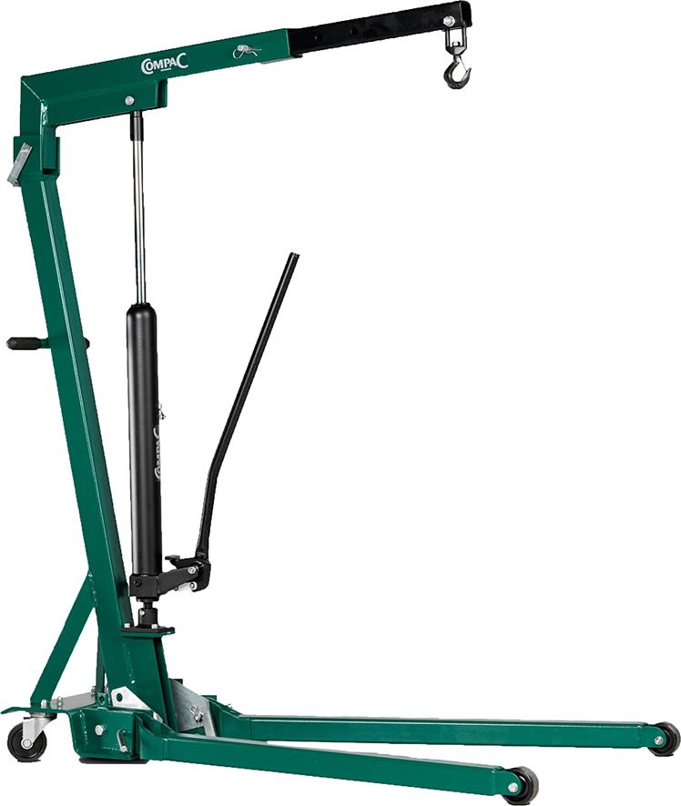 Werkstattkran flaches Fahrgestell Traglast 1000kg