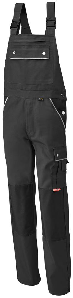 Latzhose,Canvas,320 g/qm,Gr.28,schwarz PLANAM