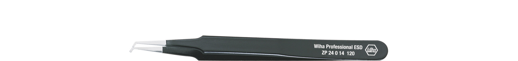 Wiha SMD-Pinzette Professional ESD Typ 12 12, 120 mm (32338)
