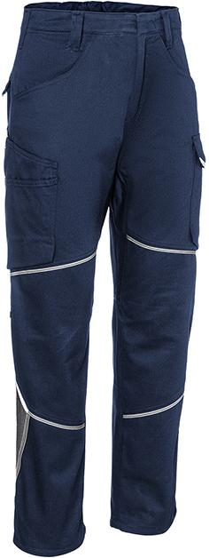 Damenhose ICONIQ, dunkelblau/anthrazit, Gr.44 Kübler
