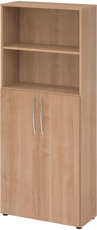 Schrank 5 OH Tür unten Nussbaum