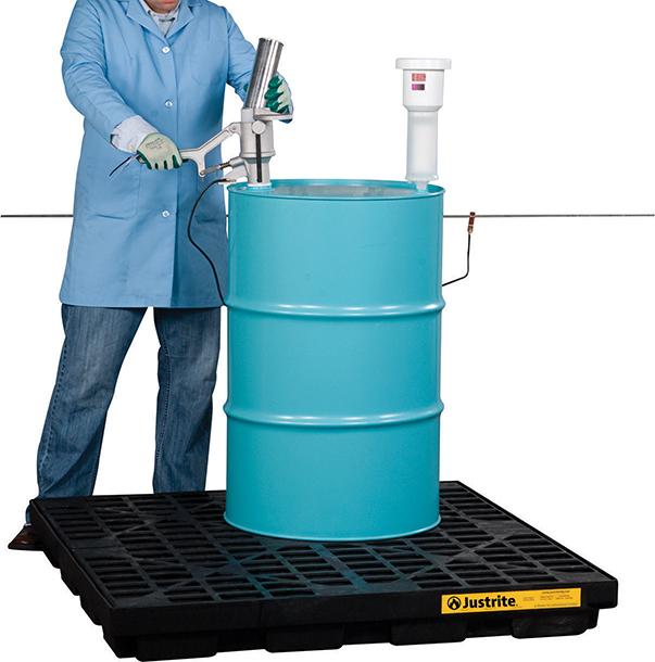 Aerosoldosen- Recyclingsystem Set Auslaufstutzen, Filter Abgreifklemme, Brille