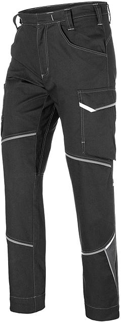 Hose ICONIQ, schwarz/anthrazit, Gr.62 Kübler