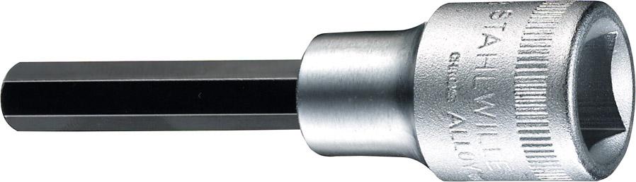 Schraubendreher-Einsatz 1/2" für Innensechskantschrauben, lang