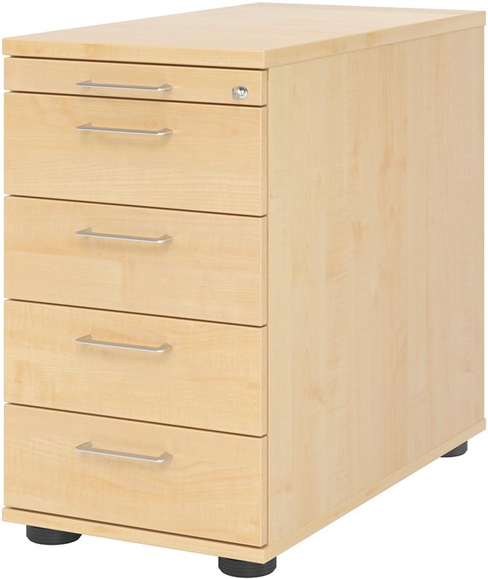 Standcontainer, 4 Schübe, BS Metall-Griffe