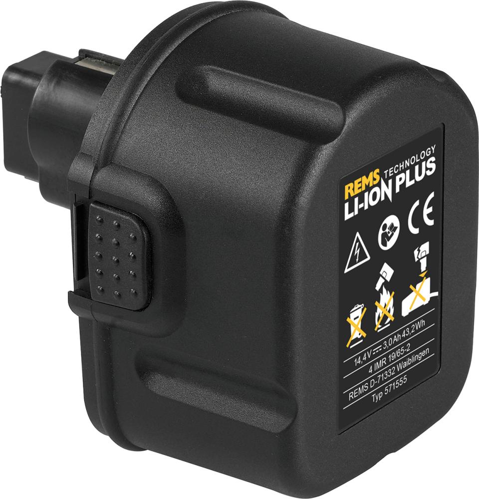 Ersatz-Akku 14,4 V/3,5 Ah Li-Ion REMS